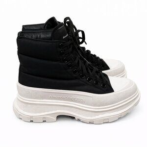 Alexander McQueen Tread Slick Puffer High Top Sneaker 39.5